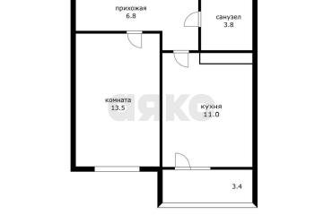 Фото №1: 1-комнатная квартира 35 м² - Краснодар, мкр. жилой комплекс Ракурс, ул. имени Героя Ростовского, 8