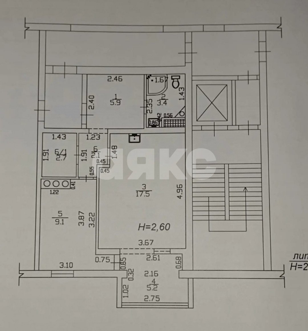 Фото №24: 1-комнатная квартира 45 м² - Анапа, ул. Крылова, 81