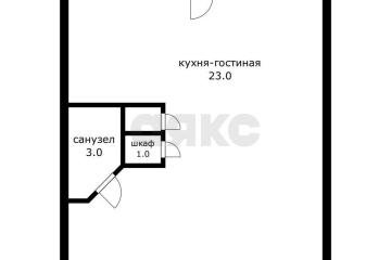 Фото №4: 1-комнатная квартира 28 м² - Краснодар, мкр. Черёмушки, ул. Ставропольская, 113