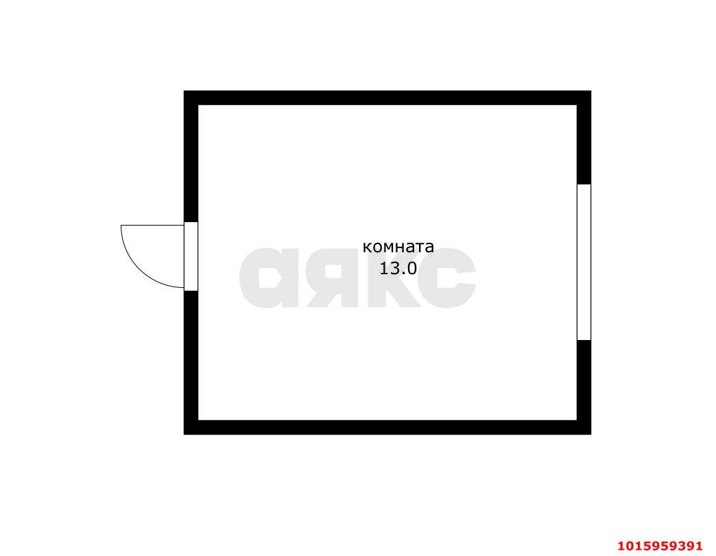 Фото №5: Комната 13 м² - Краснодар, Прикубанский внутригородской округ, мкр. Завод Измерительных Приборов, ул. Московская, 88