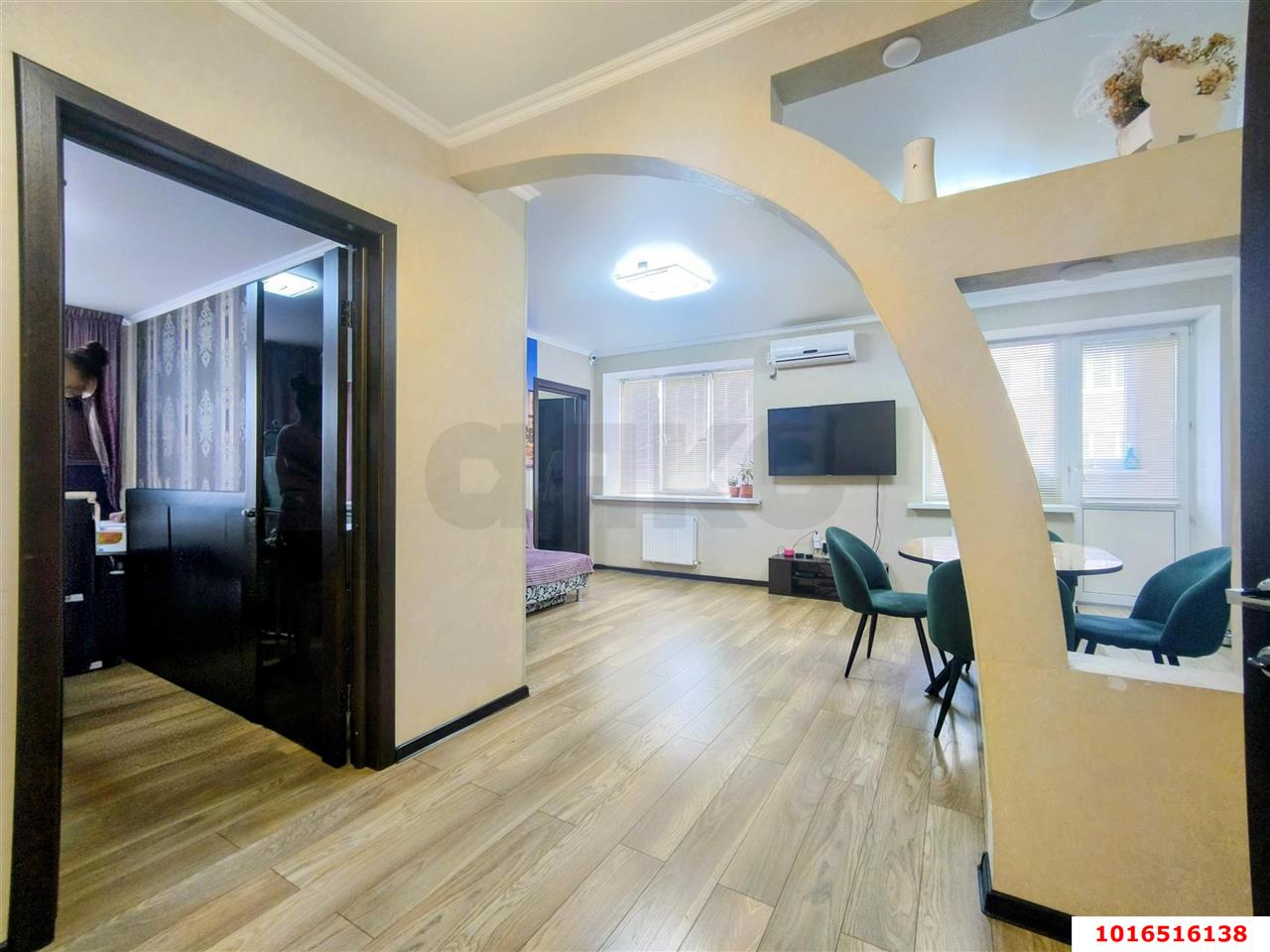 Фото №2: 2-комнатная квартира 62 м² - Краснодар, Прикубанский внутригородской округ, Завод Радиоизмерительных Приборов, мкр. Музыкальный, ул. имени С.С. Прокофьева, 15