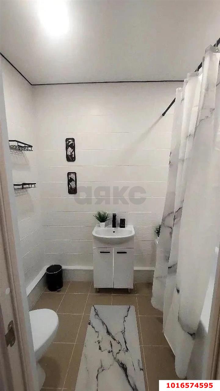 Фото №4: 1-комнатная квартира 37 м² - Краснодар, Прикубанский внутригородской округ, мкр. жилой комплекс Спортивная Деревня, ул. Западный Обход, 42к7