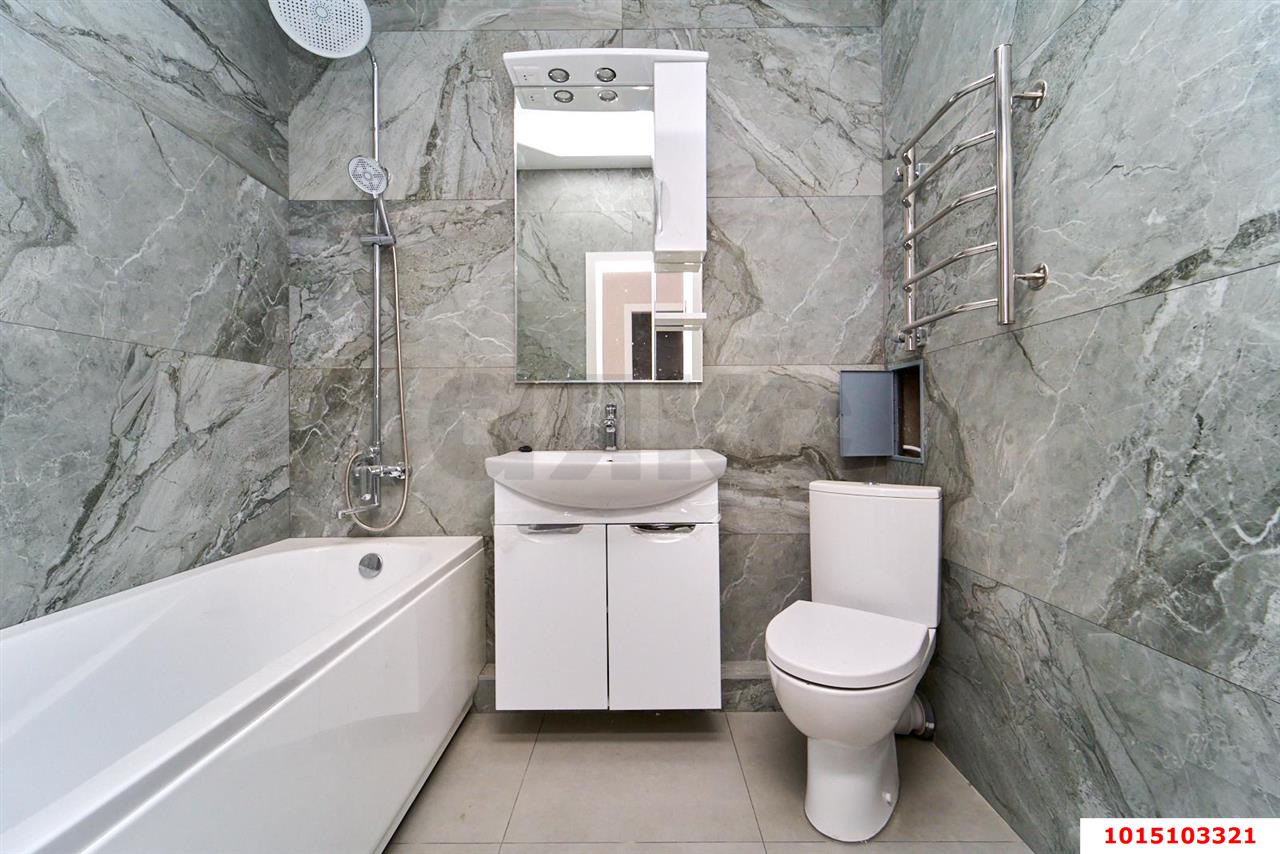 Фото №9: 1-комнатная квартира 43 м² - Краснодар, Прикубанский внутригородской округ, ЖК Небо, мкр. 9-й километр, ул. Ярославская, 115