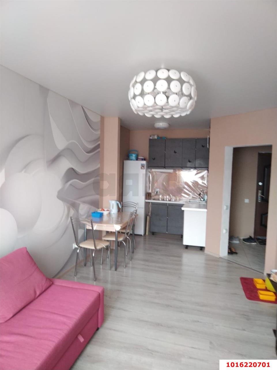 Фото №1: 1-комнатная квартира 35 м² - Краснодар, мкр. Прикубанский внутригородской округ, ул. Почтовое отделение 73, 73/1