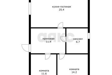 Фото №5: Дом 72 м² - Южный, п. коттеджный  Южная столица, пер. Лабинский, 14