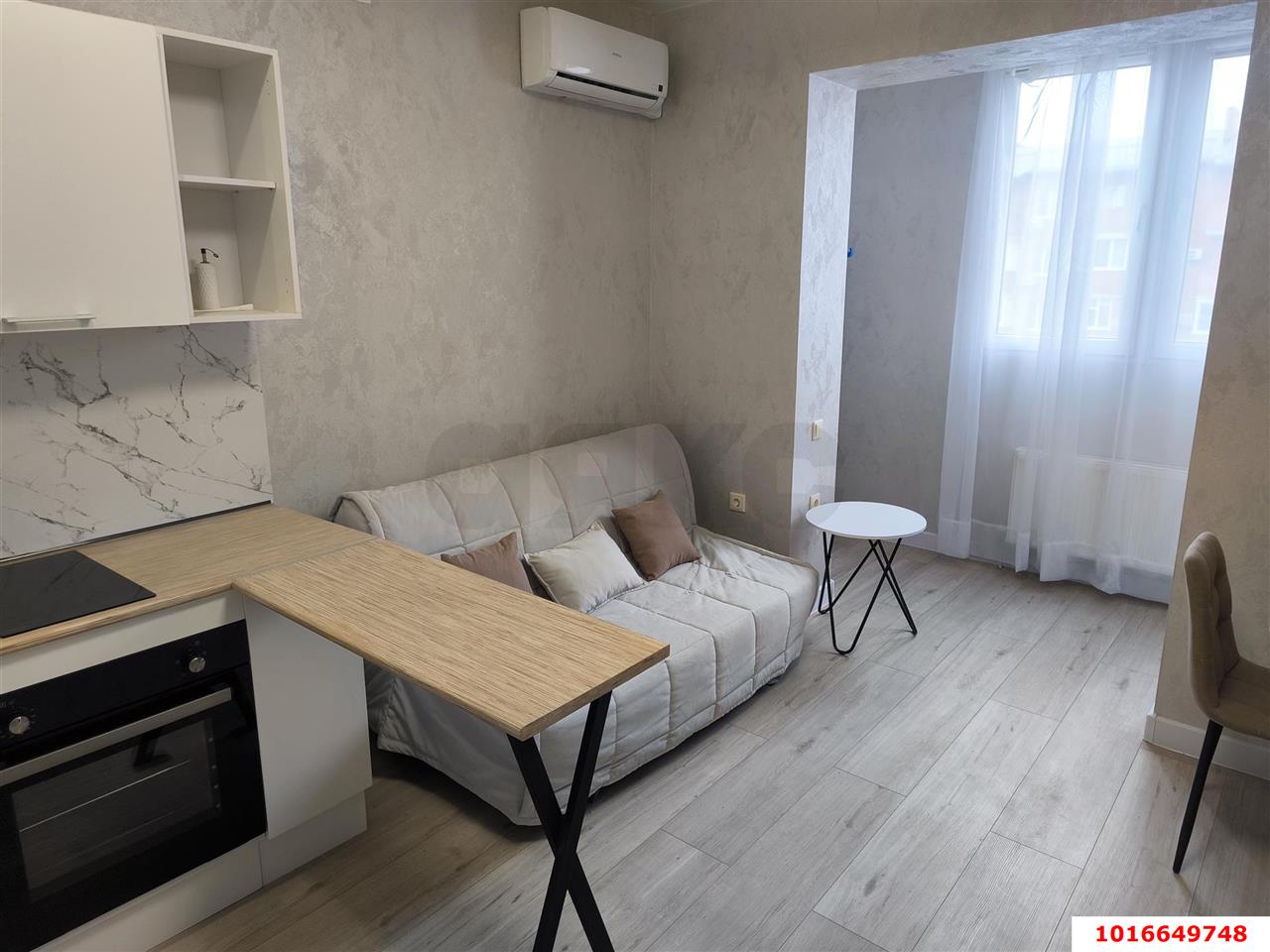 Фото №2: Студия 24 м² - Новая Адыгея, мкр. жилой комплекс Родной Дом, ул. Бжегокайская, 31/7