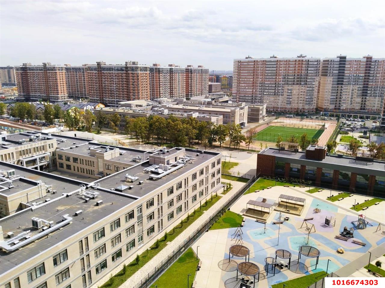 Фото №9: 1-комнатная квартира 38 м² - Краснодар, Прикубанский внутригородской округ, мкр. жилой комплекс Самолёт-3, ул. Ивана Беличенко, 86