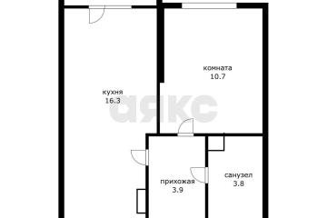 Фото №5: 1-комнатная квартира 38 м² - Краснодар, мкр. Парк Победы, ул. Героя Пешкова, 14к2