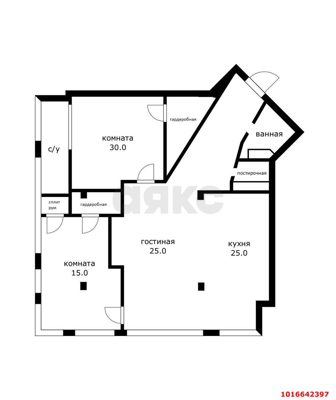 Фото №17: 2-комнатная квартира 120 м² - Краснодар, Центральный внутригородской округ, Западный внутригородской округ, жилой комплекс Центральный, мкр. Центральный, ул. Будённого, 129