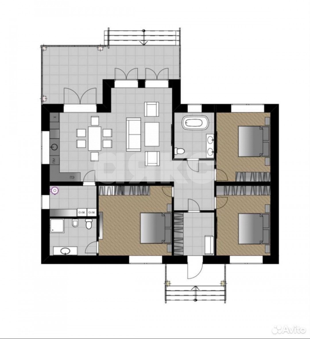 Фото №20: Дом 141 м² + 8.2 сот. - Верхняя Иншинка, мкр. Привокзальный территориальный округ