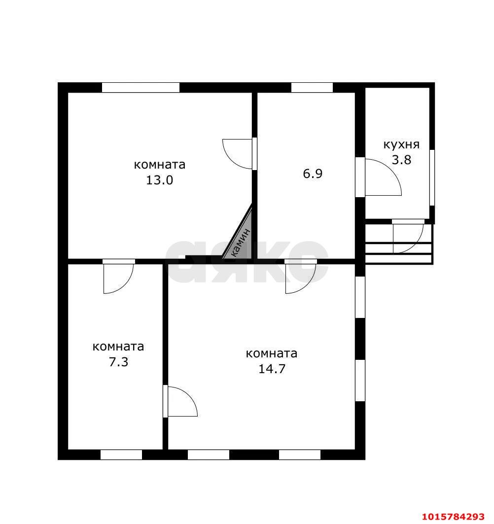 Фото №2: Дом 53 м² + 3.52 сот. - Краснодар, Карасунский внутригородской округ, мкр. Хлопчато-бумажный Комбинат, ул. Белорусская, 10