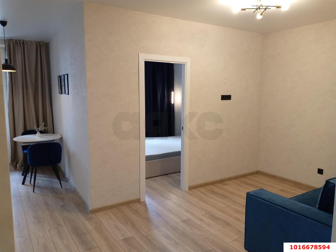 Фото №2: 1-комнатная квартира 48 м² - Краснодар, Прикубанский внутригородской округ, Музыкальный, мкр. ЖК Жемчужина, ул. имени Ф.И. Шаляпина, 30/1к2