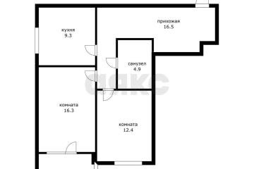Фото №5: 2-комнатная квартира 63 м² - Краснодар, мкр. Губернский, ул. им. Героя Яцкова И.В., 13