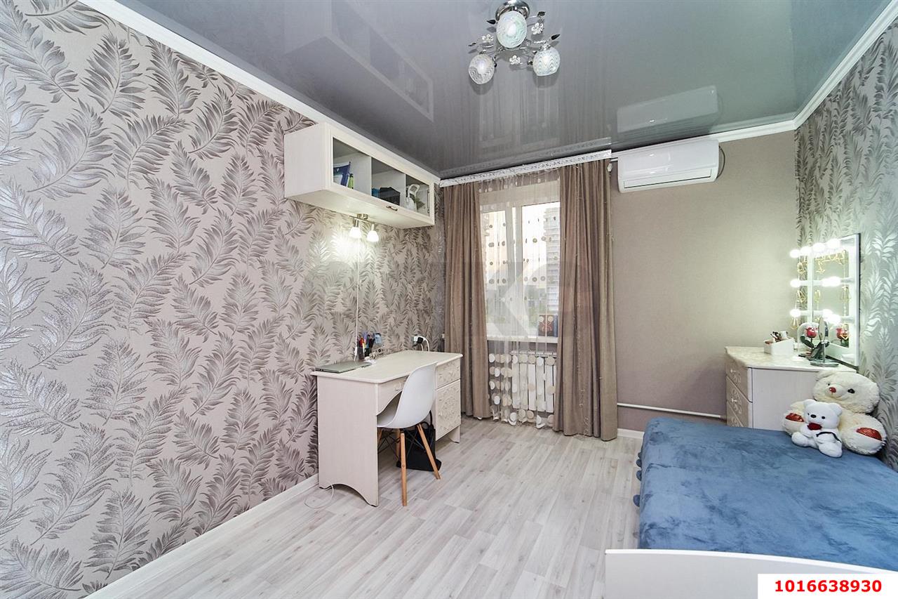 Фото №4: 4-комнатная квартира 86 м² - Краснодар, Прикубанский внутригородской округ, Калинино, мкр. Завод Радиоизмерительных Приборов, ул. Тепличная, 62