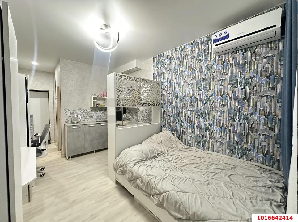 Фото №3: Студия 28 м² - Краснодар, Прикубанский внутригородской округ, Завод Радиоизмерительных Приборов, мкр. Музыкальный, ул. имени С.С. Прокофьева, 17