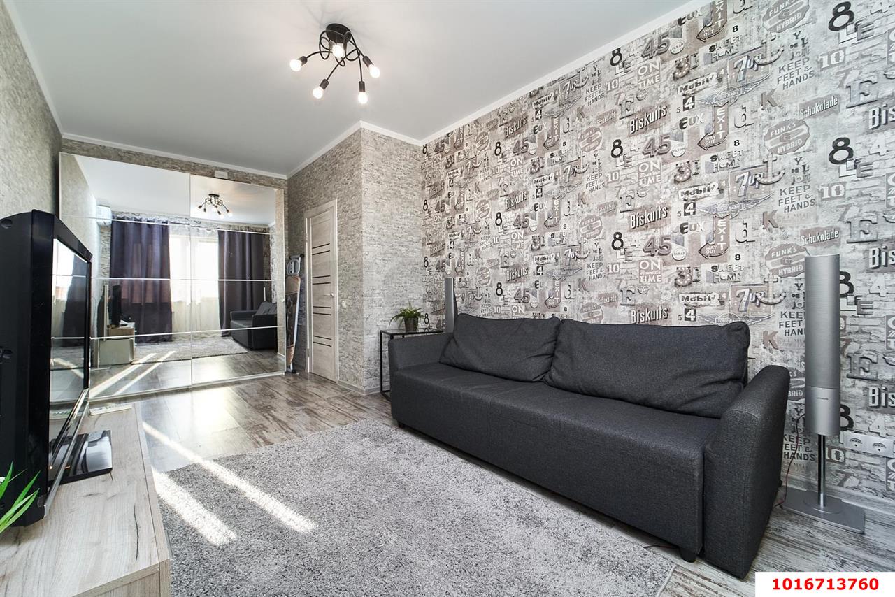 Фото №4: 1-комнатная квартира 44 м² - Краснодар, Прикубанский внутригородской округ, мкр. жилой комплекс Красная площадь, ул. Кореновская, 57к1