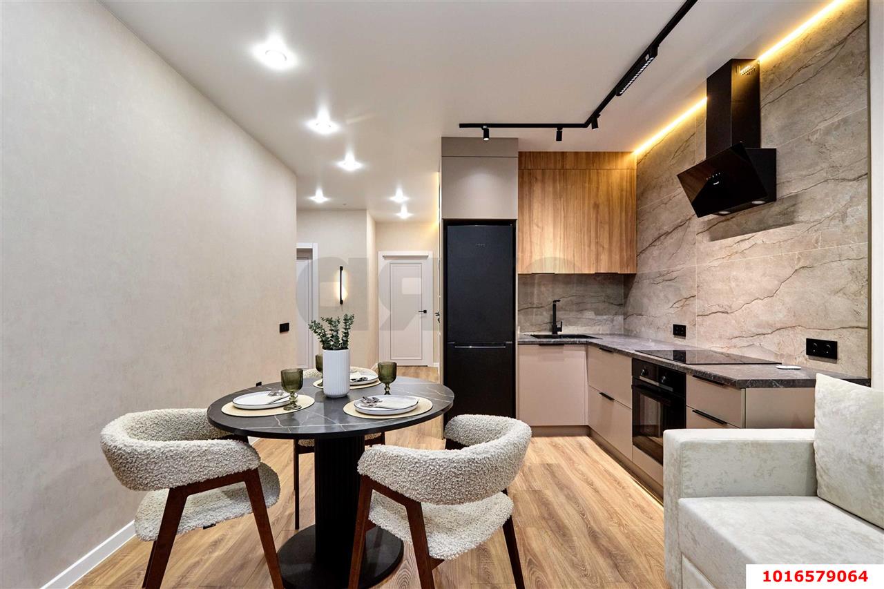 Фото №4: 2-комнатная квартира 65 м² - Краснодар, Прикубанский внутригородской округ, мкр. Достояние, ул. Григория Булгакова, 8к1