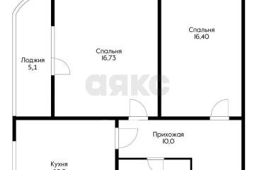 Фото №1: 2-комнатная квартира 64 м² - Краснодар, мкр. жилой комплекс Резиденция, ул. Кожевенная, 22