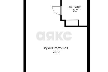 Фото №5: Студия 27 м² - Краснодар, мкр. жилой комплекс Самолёт-6, ул. Ивана Беличенко, 92к4