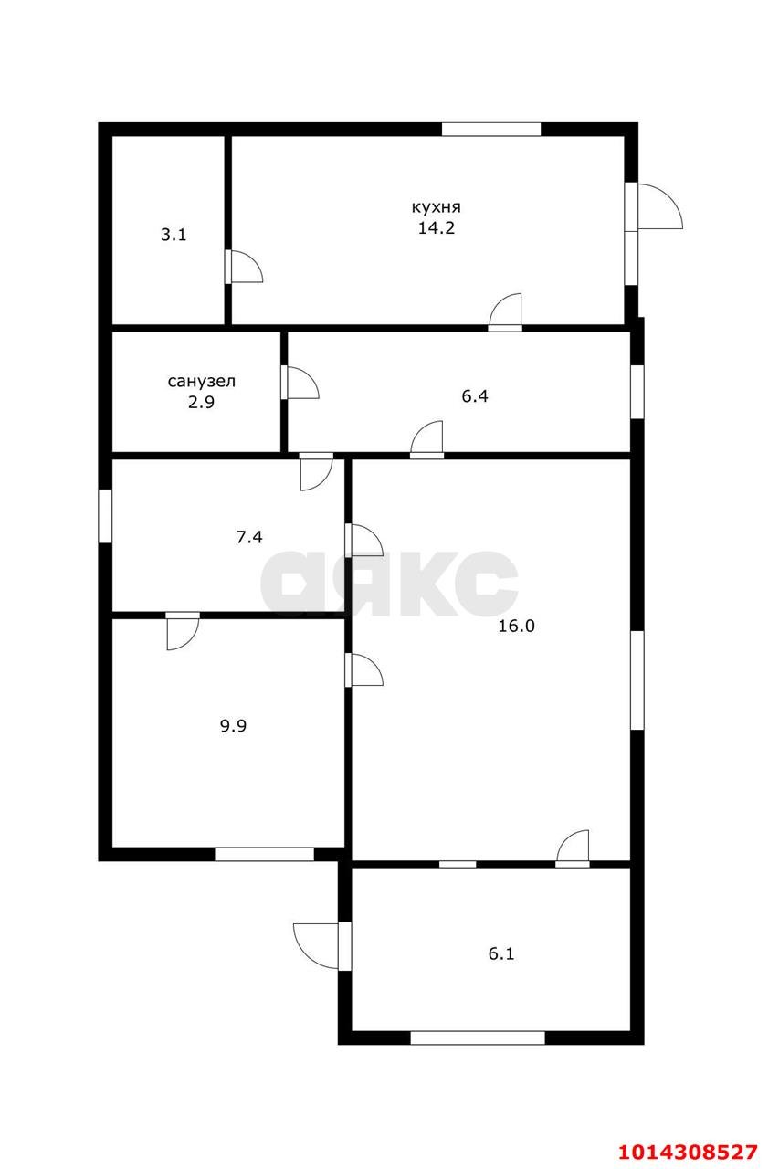 Фото №18: Дом 100 м² + 4.9 сот. - Краснодар, Центральный внутригородской округ, Западный внутригородской округ, мкр. Центральный, пр-д Саратовский, 10