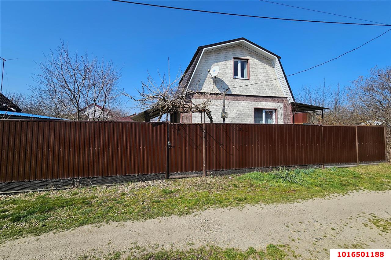 Фото №1: Дом 46 м² + 4 сот. - СНТ Строитель, мкр. Прикубанский внутригородской округ, ул. Цветочная, 7