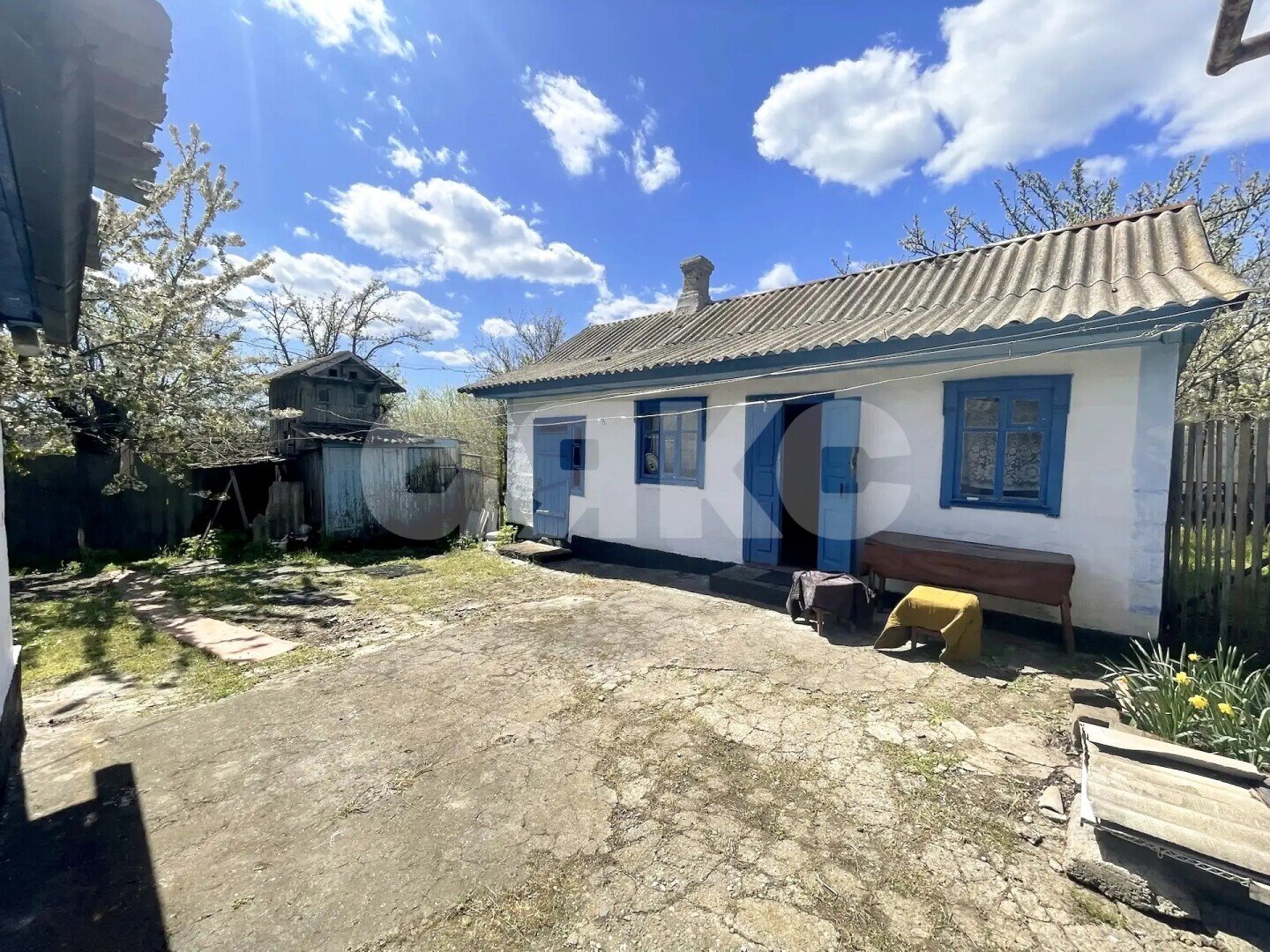 Фото №2: Дом <span class="whitespace-nowrap">56 м²</span> <span class="whitespace-nowrap">+ 25 сот.</span>, <span class="whitespace-nowrap">1 эт.</span> - Бердянское, ул. Молодёжная