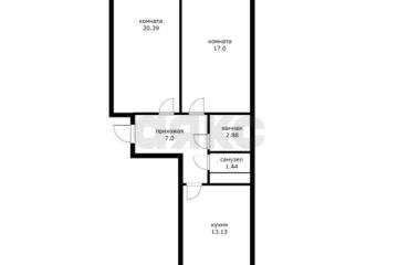 Фото №5: 2-комнатная квартира 61 м² - Краснодар, мкр. Славянский, ул. Заполярная