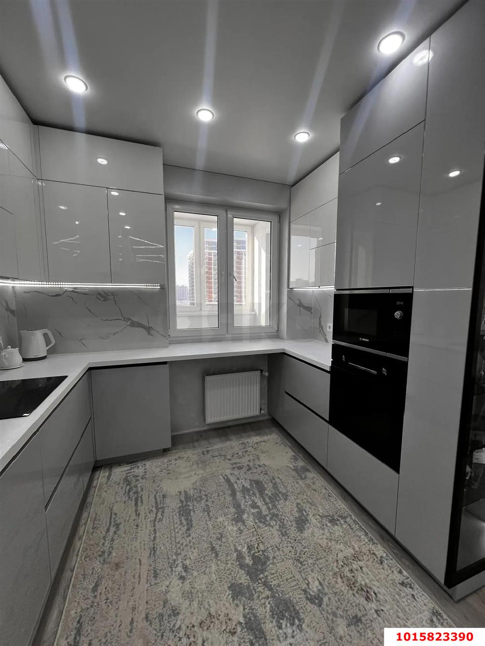 Фото №5: 3-комнатная квартира 77 м² - Краснодар, Прикубанский внутригородской округ, мкр. жилой комплекс Самолёт-6, ул. Ивана Беличенко, 90