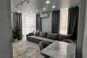 Фото №1: 3-комнатная квартира 77 м² - Краснодар, мкр. жилой комплекс Самолёт-6, ул. Ивана Беличенко, 90