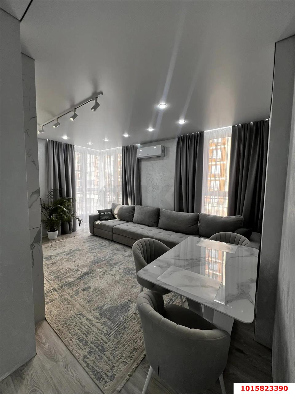 Фото №1: 3-комнатная квартира 77 м² - Краснодар, Прикубанский внутригородской округ, мкр. жилой комплекс Самолёт-6, ул. Ивана Беличенко, 90