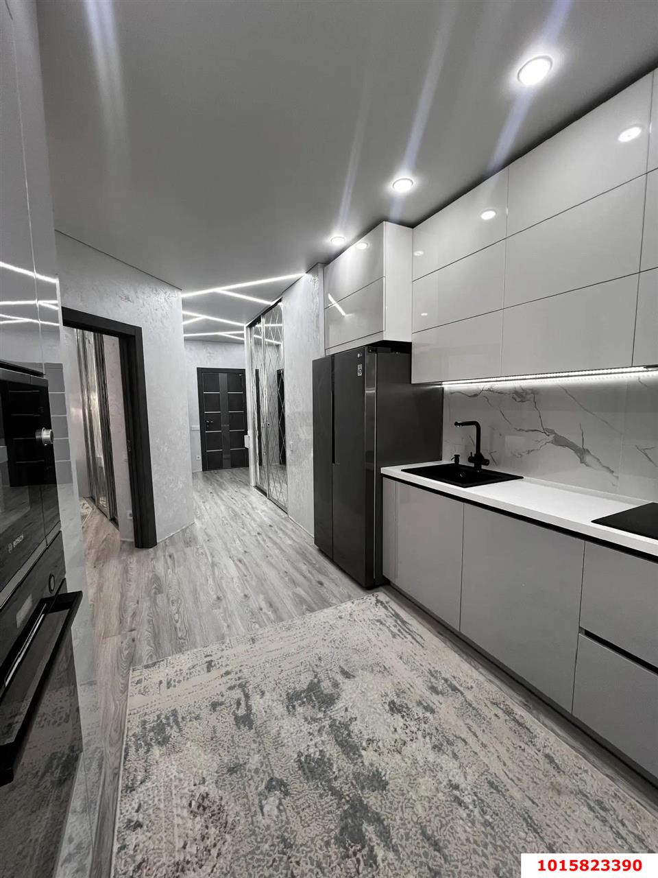 Фото №7: 3-комнатная квартира 77 м² - Краснодар, Прикубанский внутригородской округ, мкр. жилой комплекс Самолёт-6, ул. Ивана Беличенко, 90