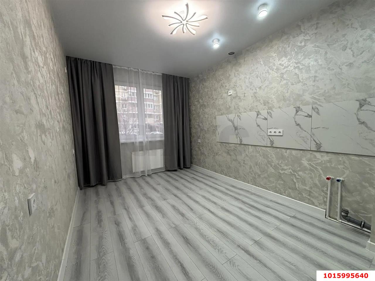 Фото №4: 1-комнатная квартира 37 м² - Краснодар, Музыкальный, ЖК Времена Года, имени Петра Метальникова, Завод Радиоизмерительных Приборов, Прикубанский внутригородской округ, мкр. жилой комплекс Времена года, ул. Петра Метальникова, 5к1