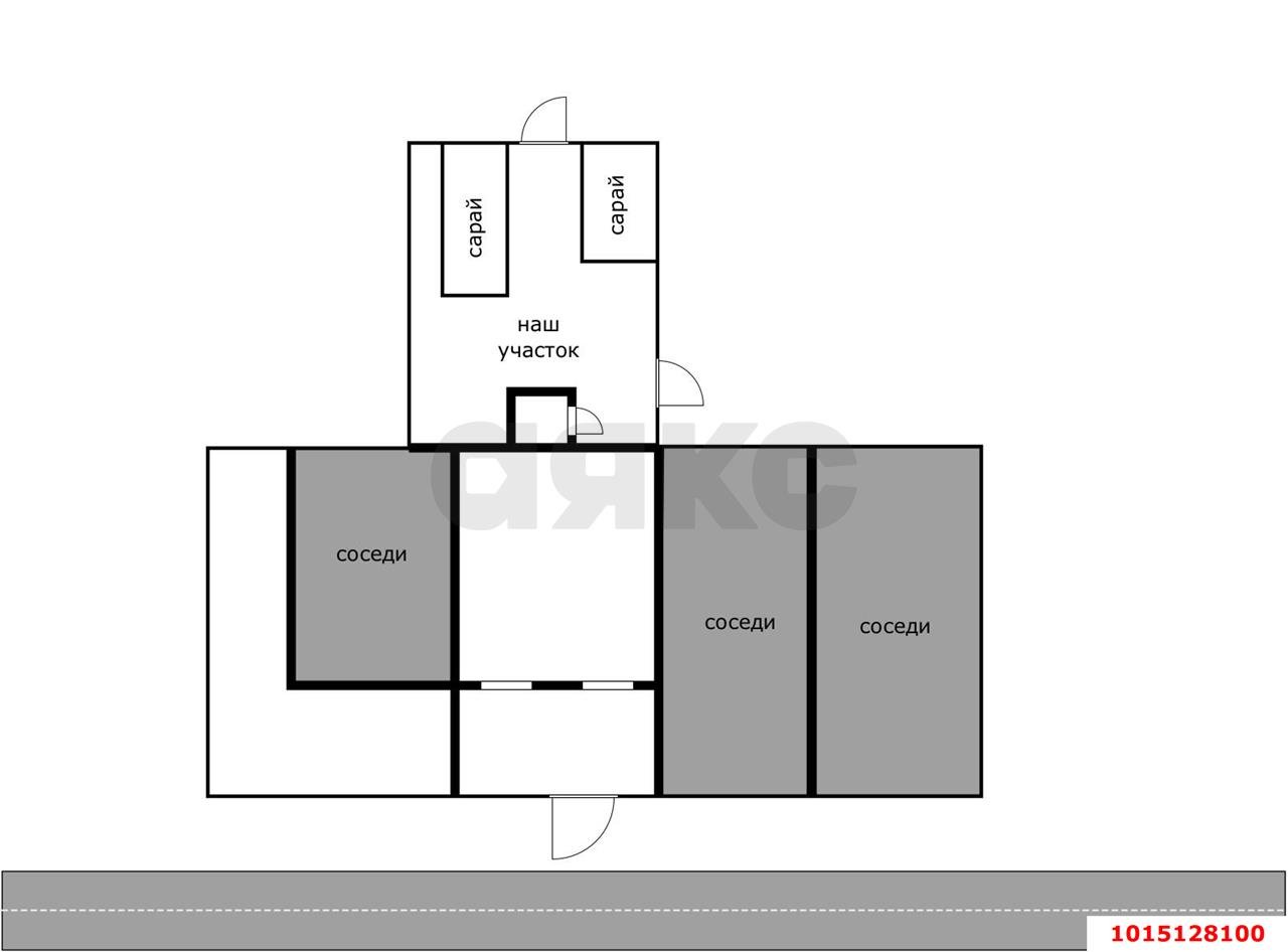 Фото №2: 3-комнатная квартира 46 м² - Краснодар, Прикубанский внутригородской округ, мкр. Славянский, ул. имени Толстого, 34