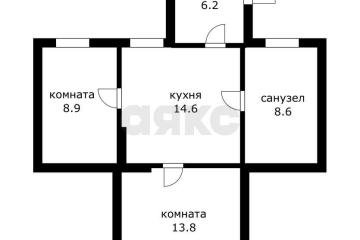 Фото №3: 3-комнатная квартира 46 м² - Краснодар, мкр. Славянский, ул. имени Толстого, 34