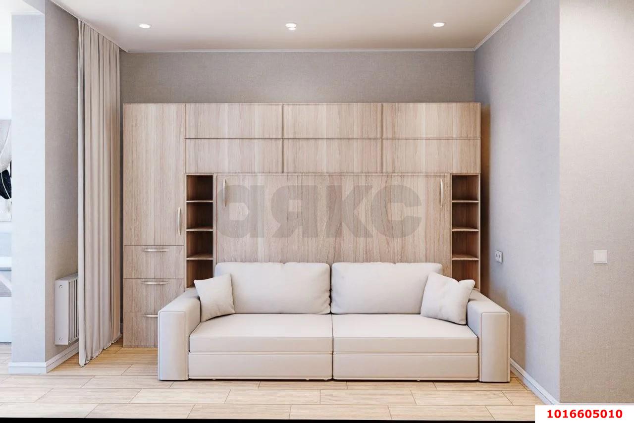 Фото №4: 1-комнатная квартира 39 м² - Краснодар, Прикубанский внутригородской округ, мкр. Любимово, 5