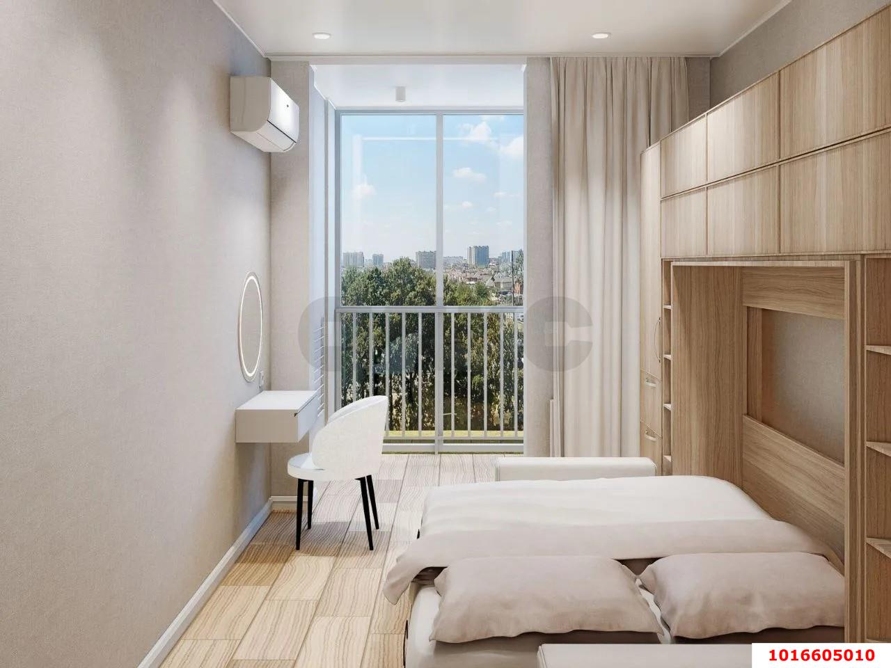 Фото №5: 1-комнатная квартира 39 м² - Краснодар, Прикубанский внутригородской округ, мкр. Любимово, 5