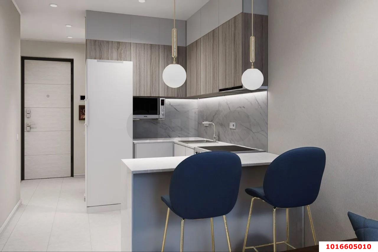 Фото №2: 1-комнатная квартира 39 м² - Краснодар, Прикубанский внутригородской округ, мкр. Любимово, 5