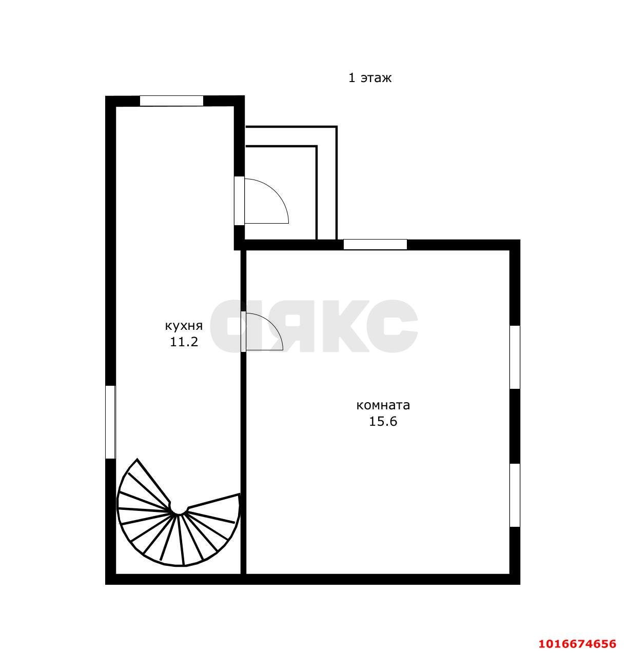 Фото №8: Дом 42 м² + 6 сот. - Калина, мкр. Прикубанский внутригородской округ, ул. Клубничная, 238