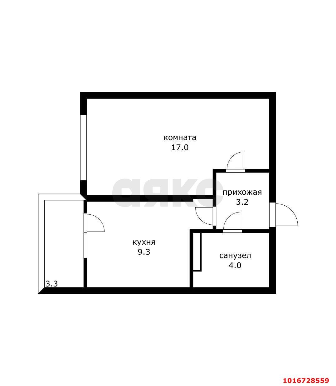 Фото №7: 1-комнатная квартира 35 м² - Краснодар, Прикубанский внутригородской округ, мкр. Музыкальный, ул. Российская, 257/7лит3