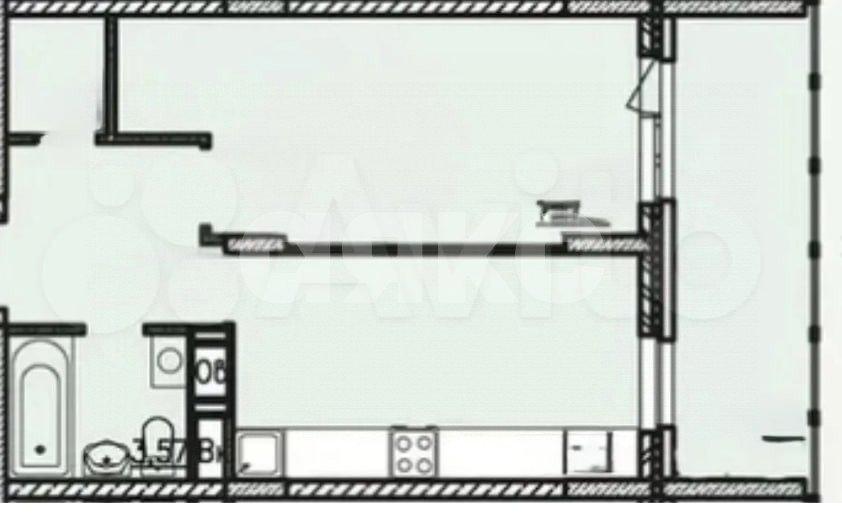 Фото №9: 1-комнатная квартира 43 м² - Раменское, мкр. жилой комплекс Борисоглебский, ул. Мира, 4