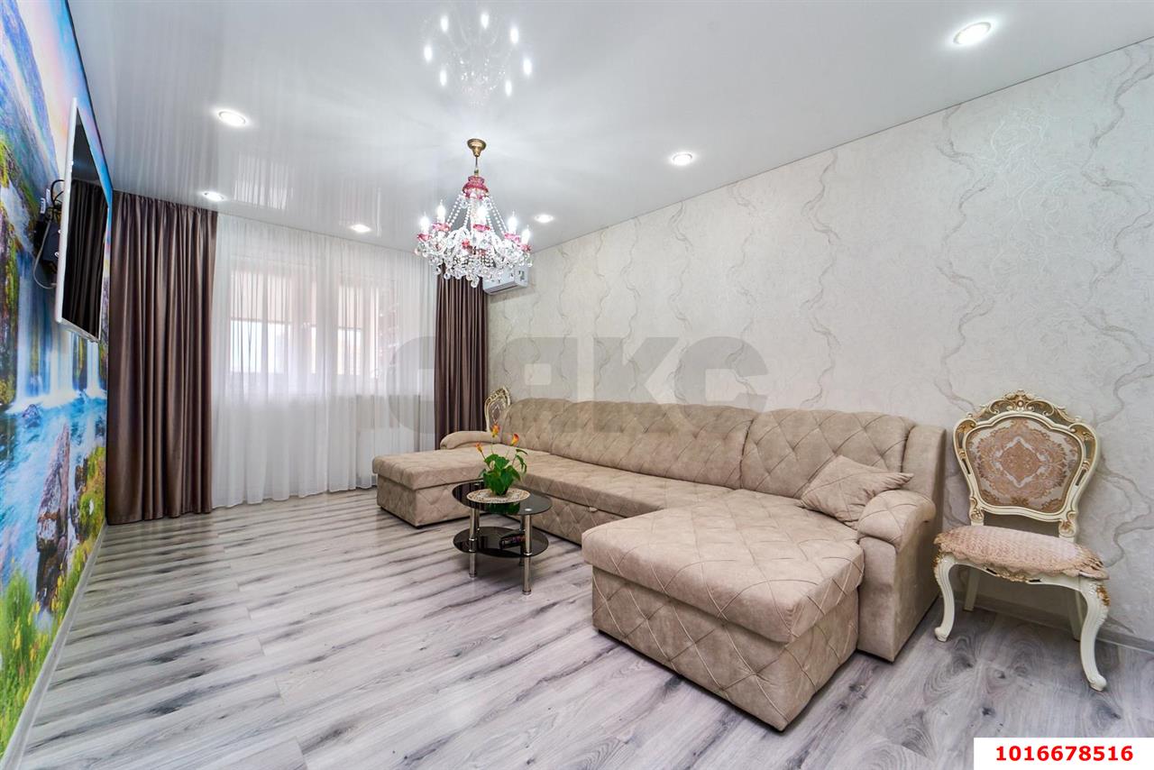Фото №6: 2-комнатная квартира 64 м² - Краснодар, Прикубанский внутригородской округ, Музыкальный, мкр. ЖК Жемчужина, ул. имени Ф.И. Шаляпина, 30/1к2