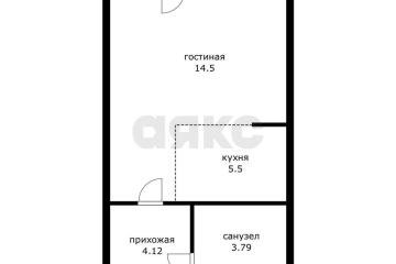 Фото №1: Студия <span class="whitespace-nowrap">27 м²</span>, <span class="whitespace-nowrap">10/16 эт.</span> - Берёзовый, мкр. жилой комплекс Берёзовый Парк, ул. 2-я Целиноградская, 44к2