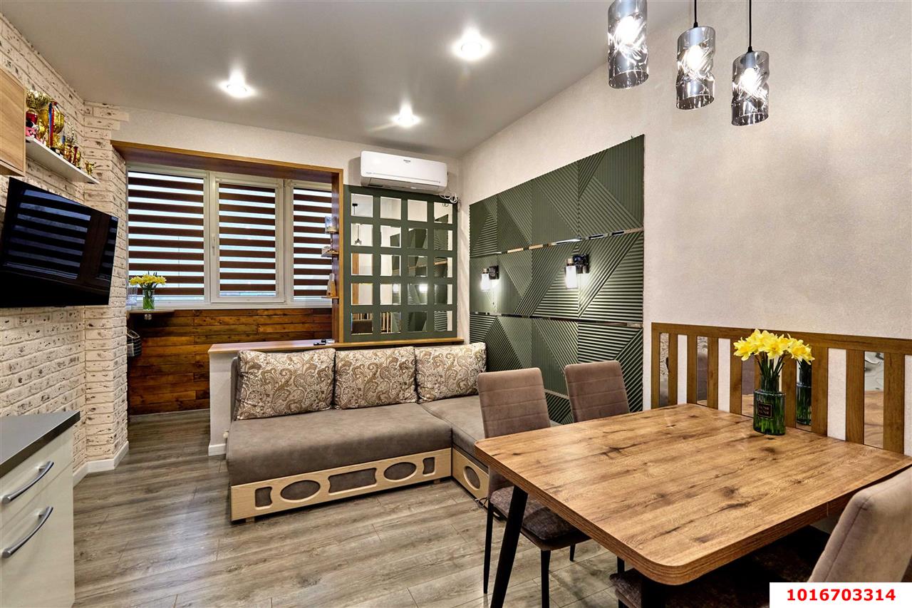 Фото №5: 1-комнатная квартира 42 м² - Краснодар, Карасунский внутригородской округ, жилой комплекс Трилогия, мкр. Гидростроителей, ул. имени Невкипелого, 24/2к2