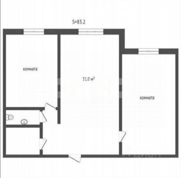 Фото №12: 3-комнатная квартира 83 м² - Жуковский, Горельники, 15-й квартал, мкр. жилой комплекс Парк Сити, ул. Амет-хан Султана, 15к4