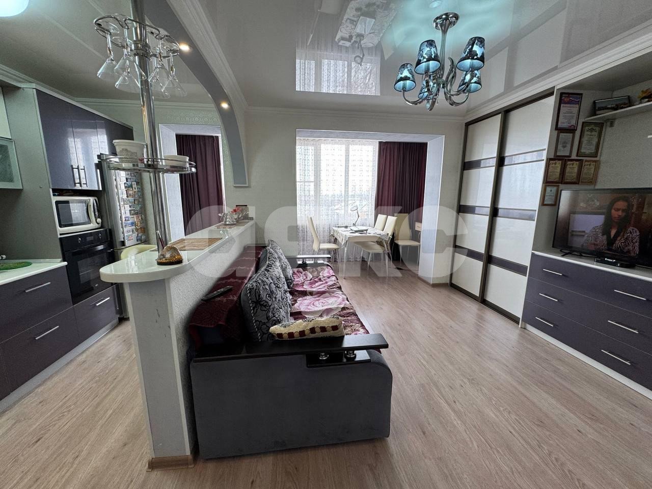 Фото №2: 2-комнатная квартира 47 м² - Кореновск, ул. Нижняя, 2