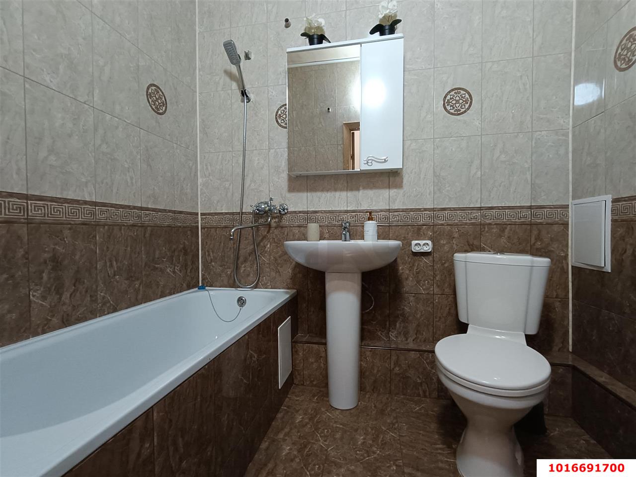 Фото №9: 1-комнатная квартира 40 м² - Яблоновский, мкр. ЖК Солнечный, ул. Солнечная, 55к24