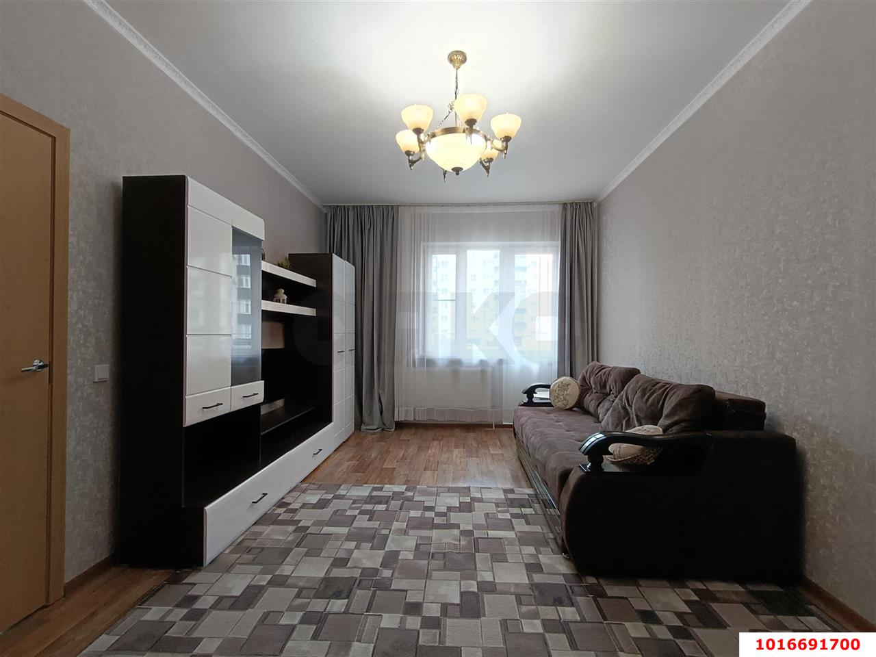 Фото №3: 1-комнатная квартира 40 м² - Яблоновский, мкр. ЖК Солнечный, ул. Солнечная, 55к24