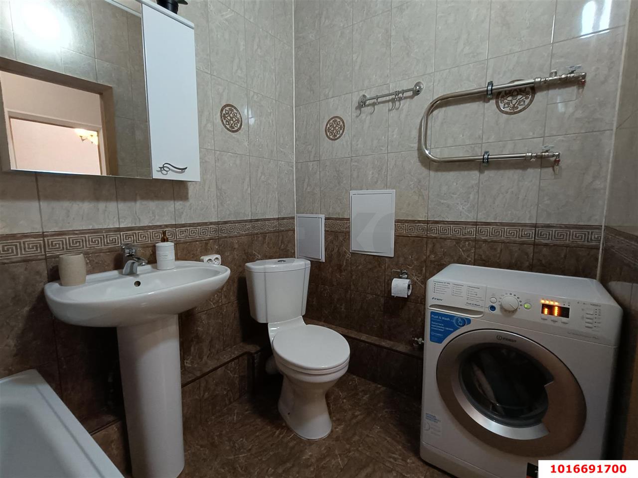 Фото №11: 1-комнатная квартира 40 м² - Яблоновский, мкр. ЖК Солнечный, ул. Солнечная, 55к24