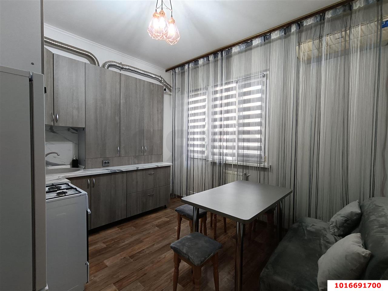 Фото №6: 1-комнатная квартира 40 м² - Яблоновский, мкр. ЖК Солнечный, ул. Солнечная, 55к24