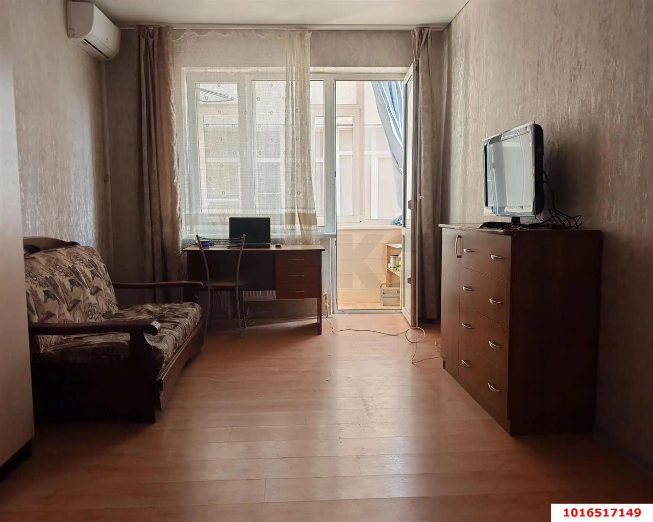 Фото №6: 1-комнатная квартира 34 м² - Краснодар, Прикубанский внутригородской округ, Калинино, мкр. Завод Радиоизмерительных Приборов, ул. Корчагинцев, 10